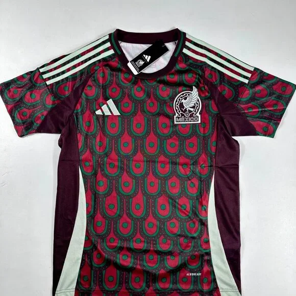 Adidas 2024 Mexico National Home Soccer Jersey Adult Unisex - Picture 2 of 8